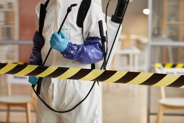 Professional Biohazard technician working in Naples, FL